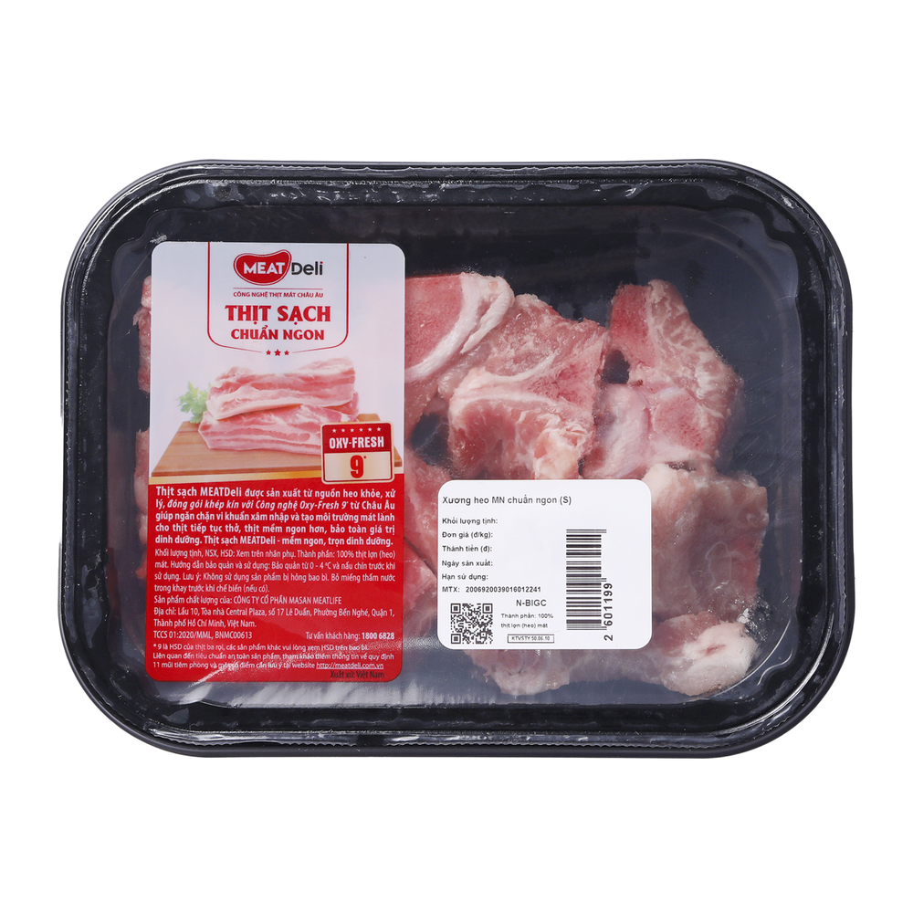 Xương Heo Chuẩn Ngon Meat Deli 450G