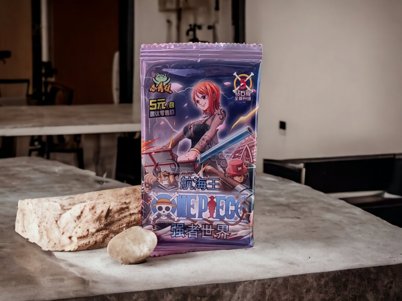 Hộp Thẻ Bài Anime One Piece ảnh thẻ nhân phẩm ngẫu nhiên chibi xinh xắn giá rẻ