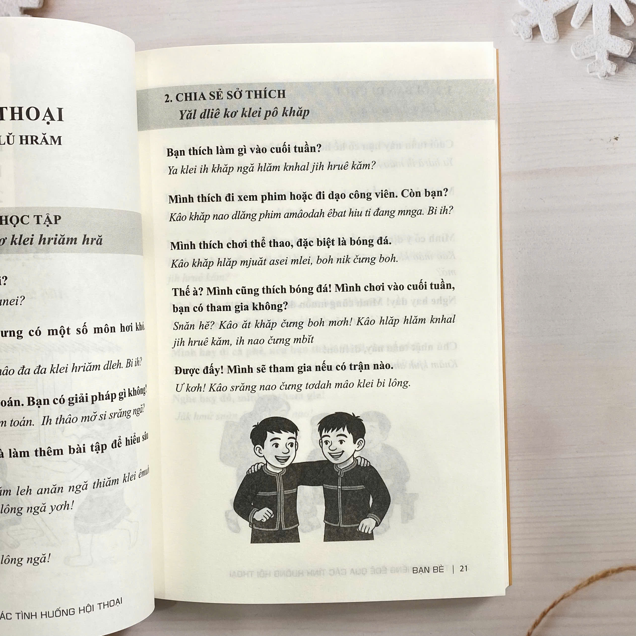 Sách - Tự học tiếng Êđê qua các tình huống hội thoại