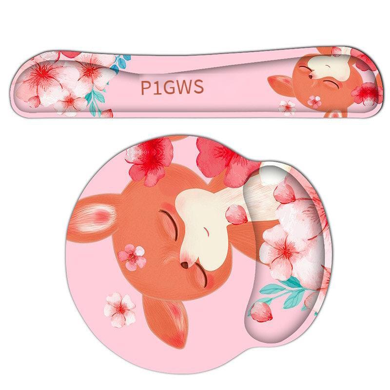 Miếng lót chuột kê cổ tay thuận lợi nhất miếng lót chuột tiện dụng dễ thương thích hợp cho nhân viên văn phòng chơi game văn phòng máy tính xách tay