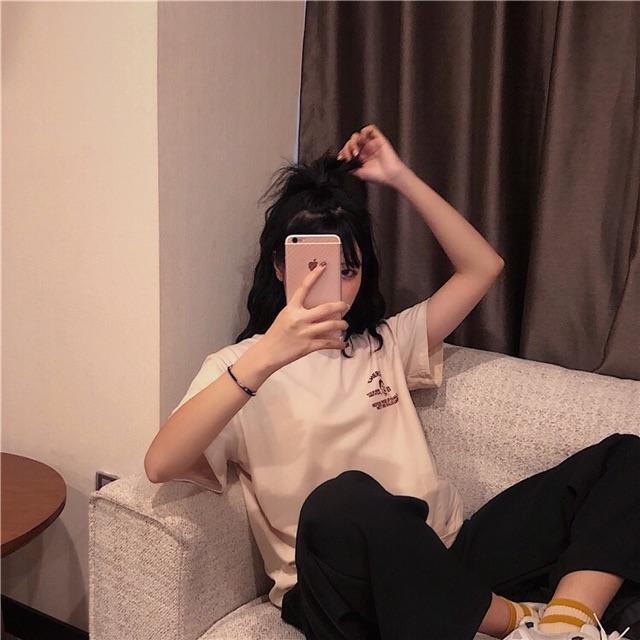 Áo thun tay lỡ form rộng