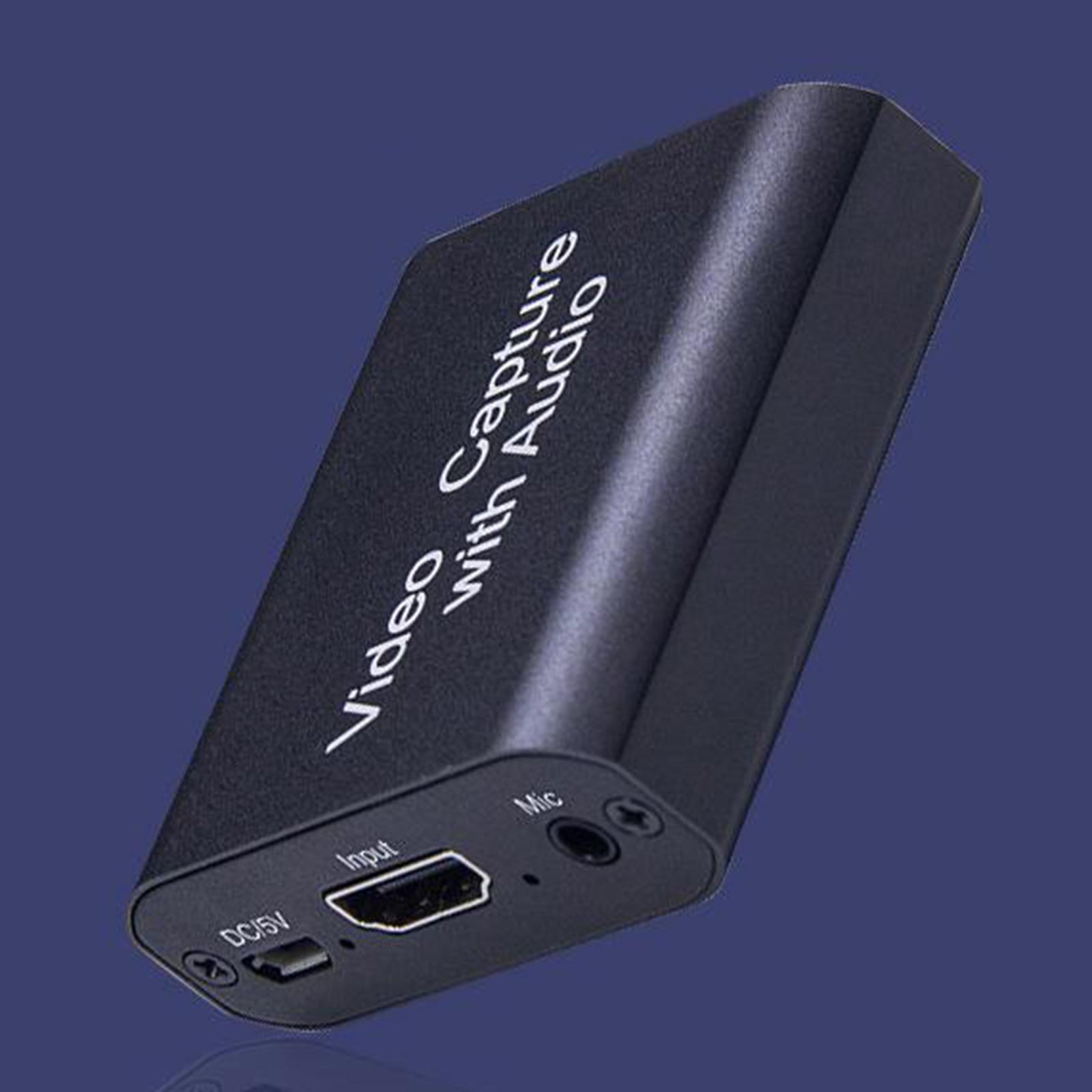 USB 3.0 Video Capture Card Directly to Computer for Live Broadcasting
