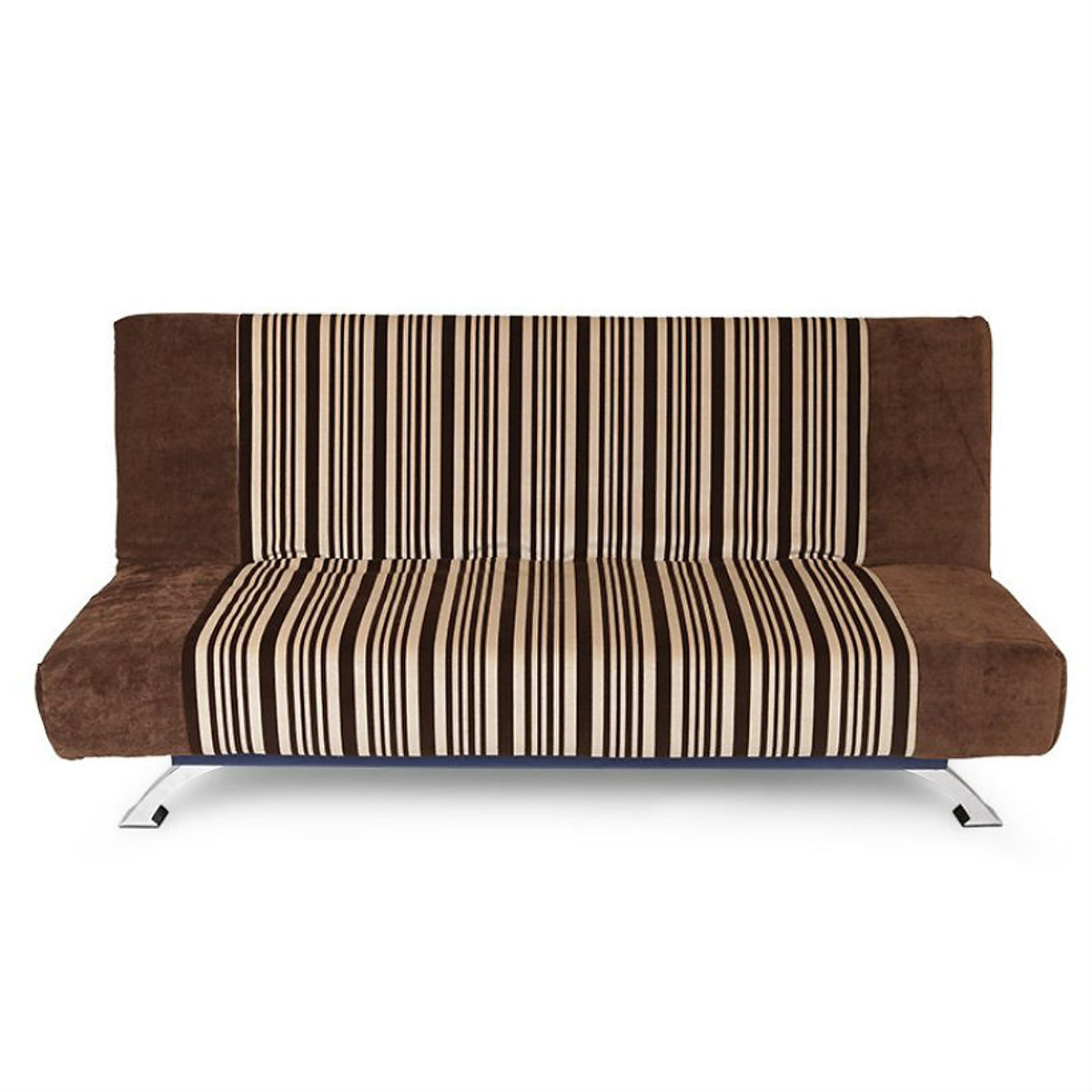 Sofa bed giường Neat Tundo nâu phối sọc 180 x 110 cm