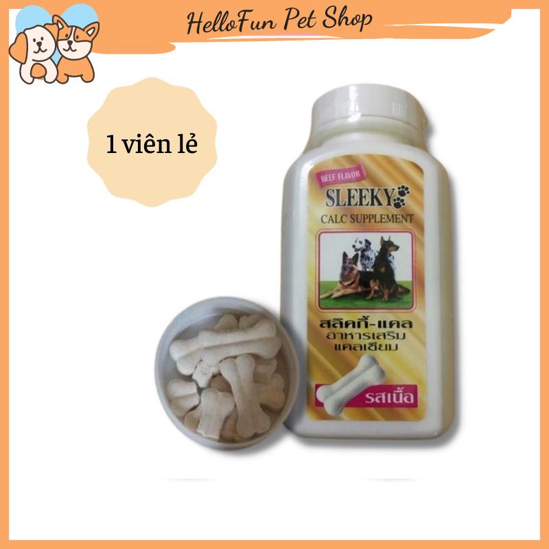 Viên canxi và vitamin cho chó mèo