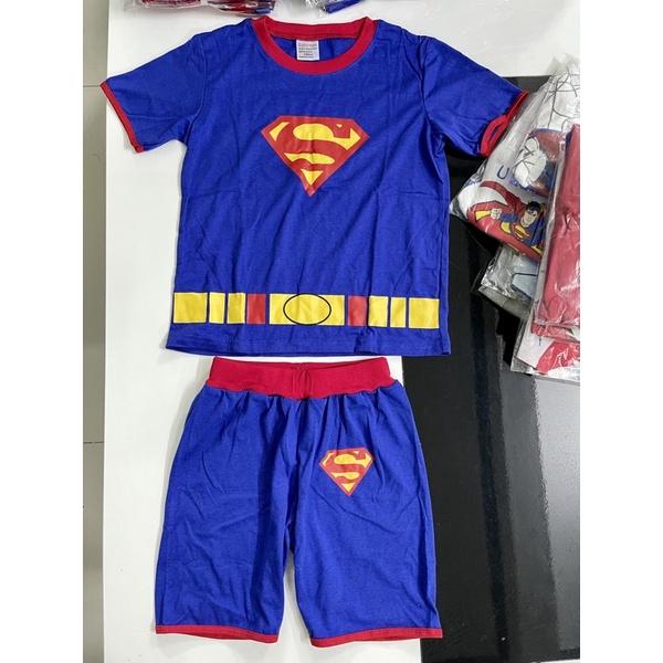 Bộ đồ bé trai 15-30Kg siêu nhân Superman