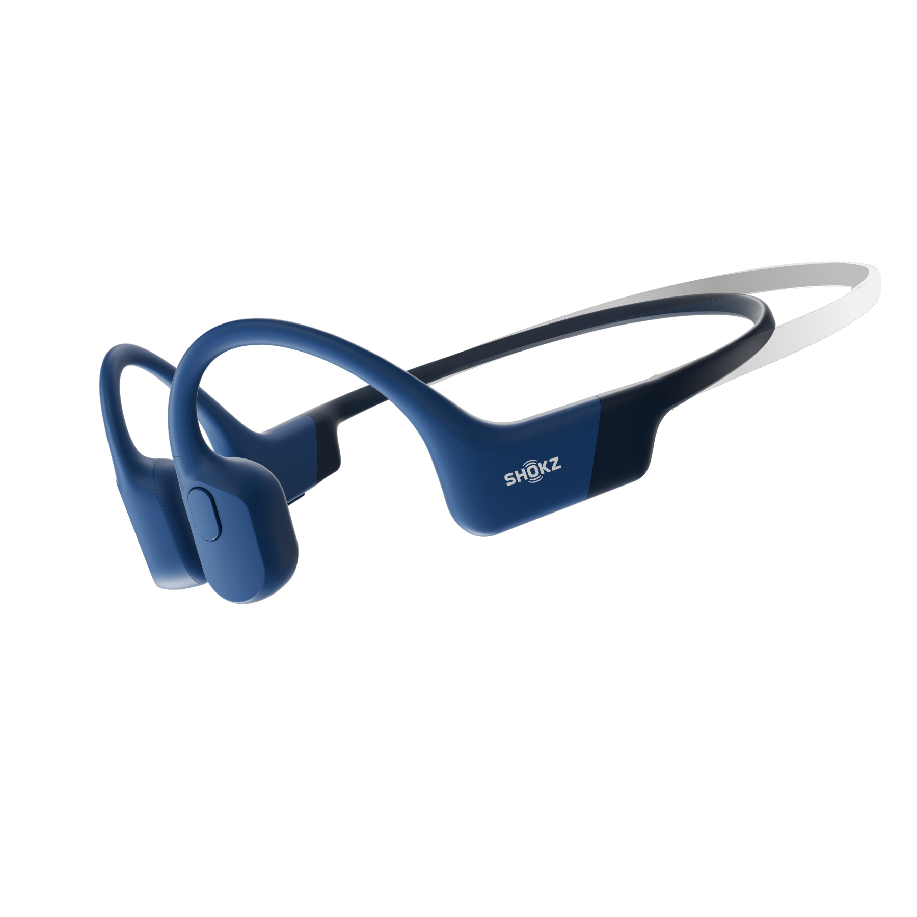 Tai Nghe Bluetooth Thể Thao Dẫn Truyền Âm Thanh Qua Xương SHOKZ OPEN RUN MINI S803 Màu Xanh - Hàng Chính Hãng