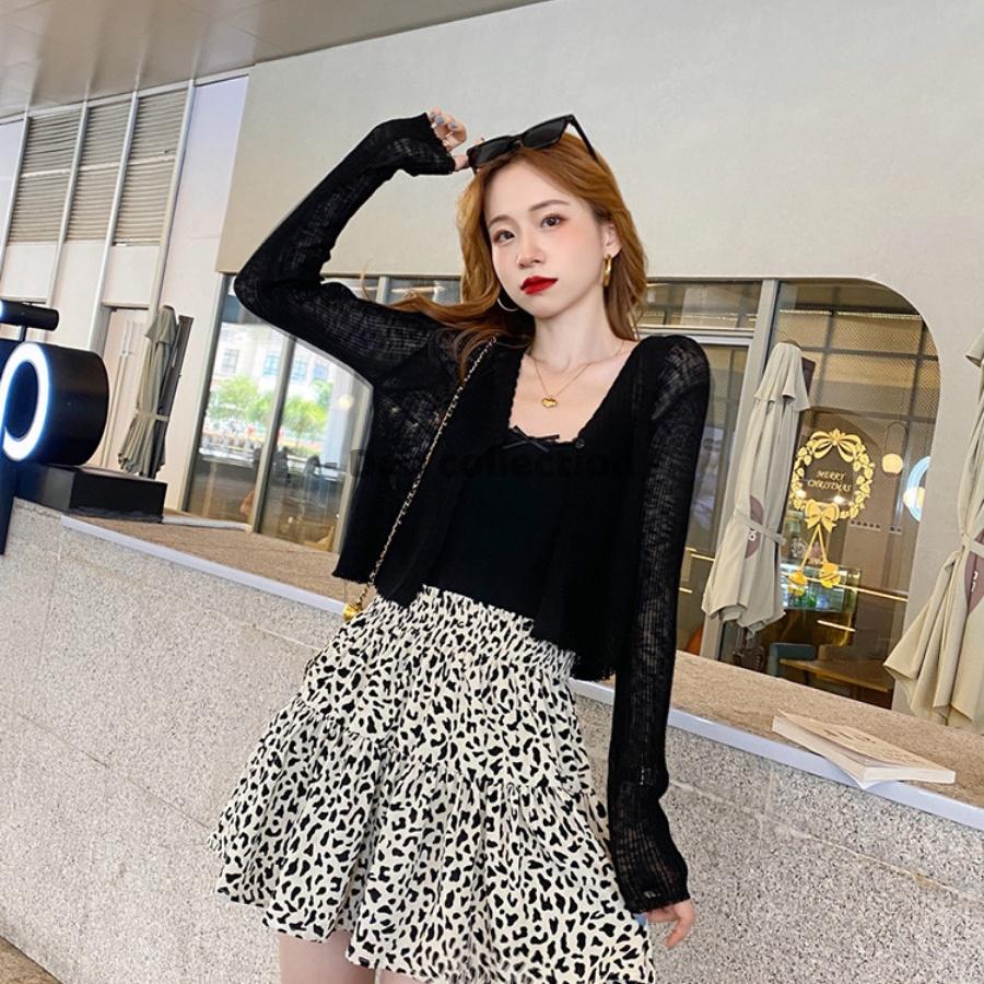 Áo Khoác Dệt Kim Cao Cấp Chống Nắng Thời Trang Mùa Hè Phong Cách Hàn Quốc - Mã TA014
