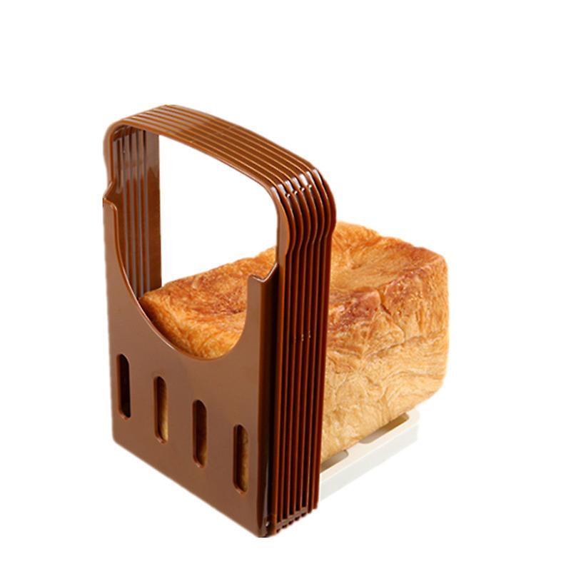 Máy Cắt Bánh Mì| Abs Nhỏ Gọn Có Thể Gập Lại Bánh Mì Sandwich Bánh Mì Nướng Máy Cắt Lát Bánh Mì Hộ Gia Đình Dụng Cụ Nướng Bánh Giá Lát Bánh Mì