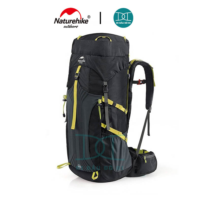 Balo leo núi trợ lực 55l/65l chống thấm, thoáng khí chính hãng Naturehike NH16Y065-Q