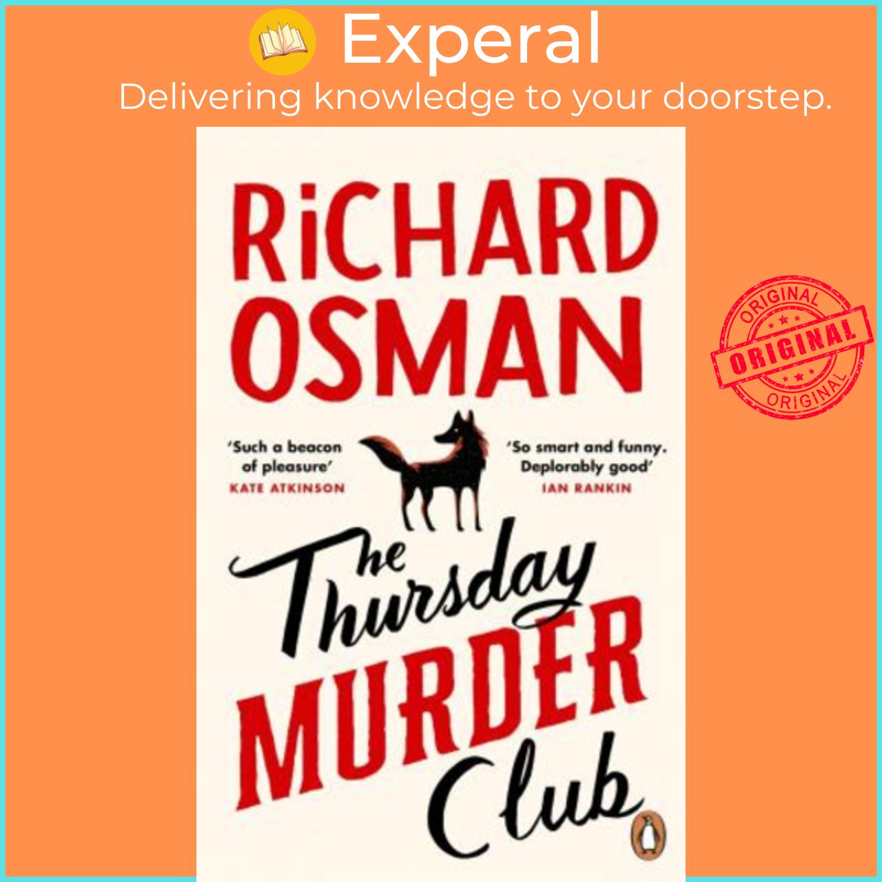 Sách - The Thursday Murder Club : The Record-Breaking Sunday Times Number One B by Richard Osman (UK edition, paperback)