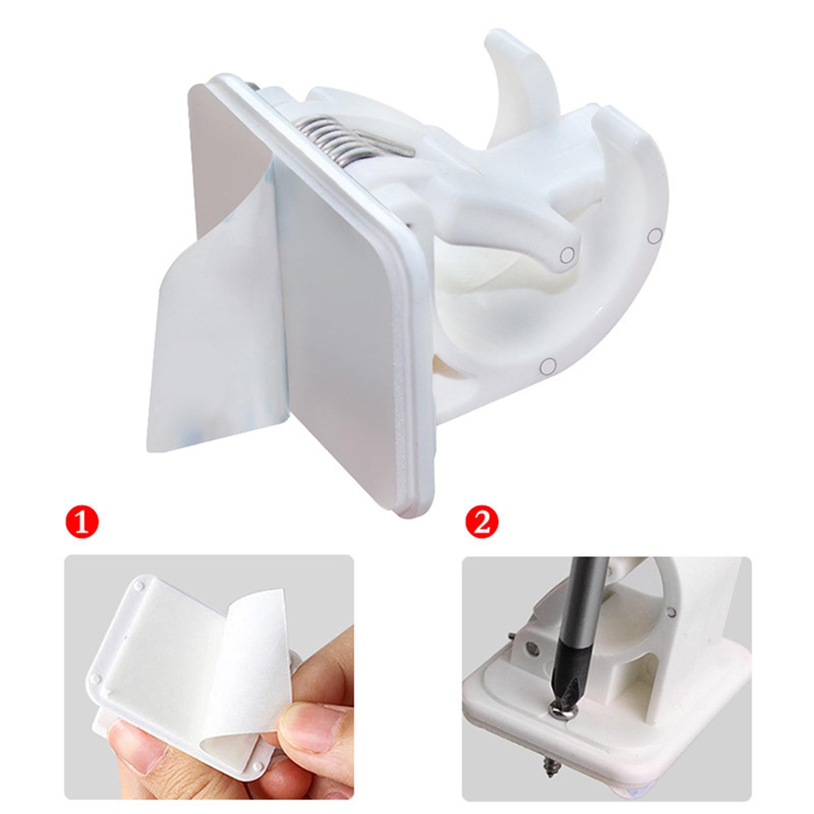 2pcs Fishing Rod Holder Adhesive Storage Rack Tip Clamps Holder