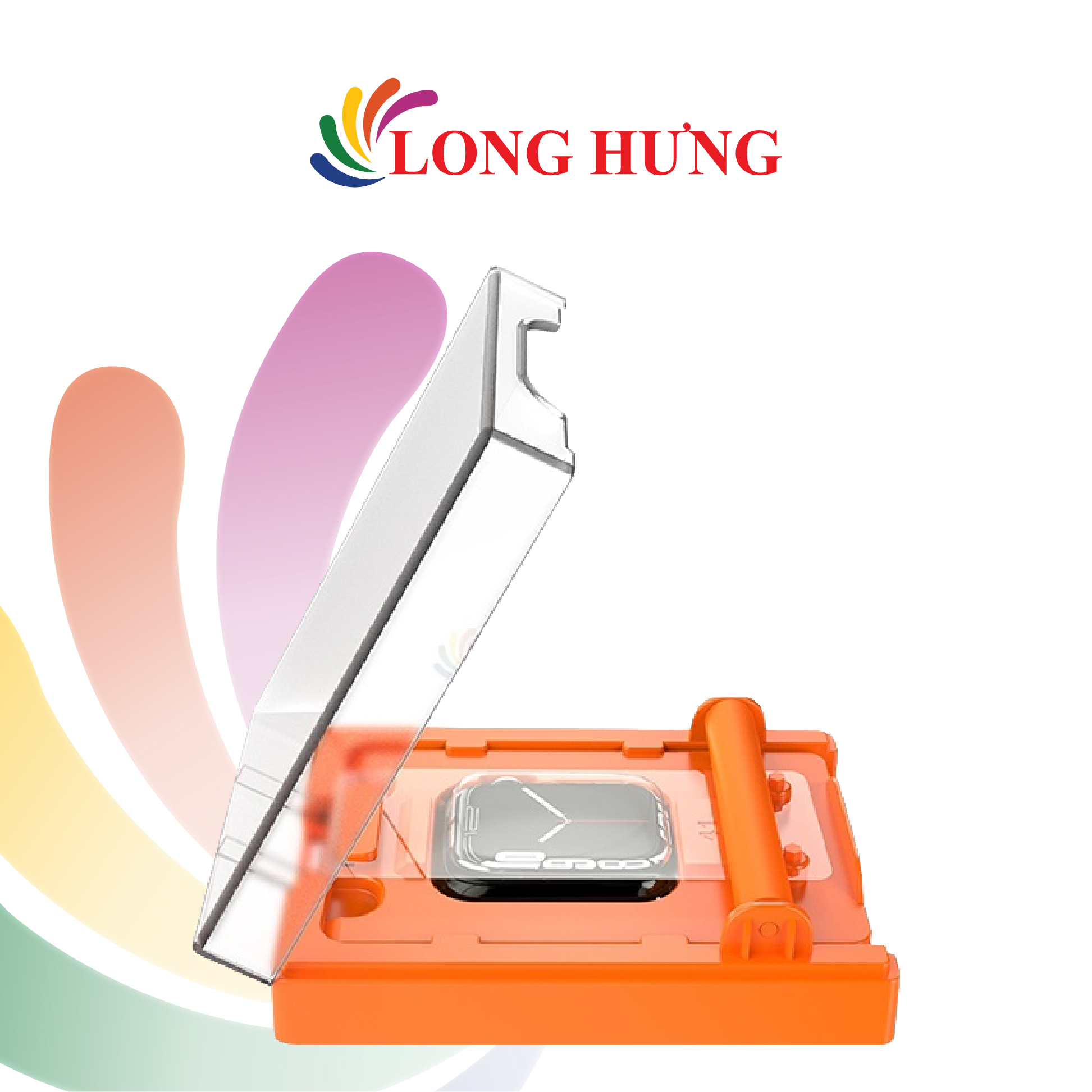 Hộp dán màn hình cường lực chống va đập Zeelot dành cho iP Watch - Hàng chính hãng