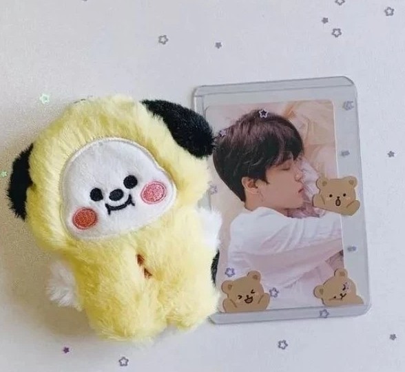 Móc khóa BT21 nhồi bông lông xù