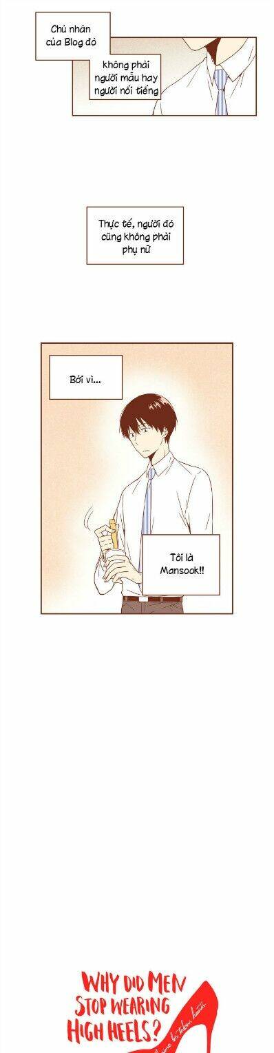 tại sao đàn ông không còn mang giày cao gót chapter 3 6