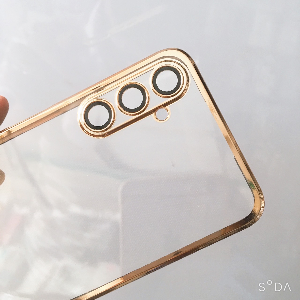 Ốp lưng cho Samsung A05s TPU trong viền màu cạnh vuông bảo vệ camera Kai Nguyễn
