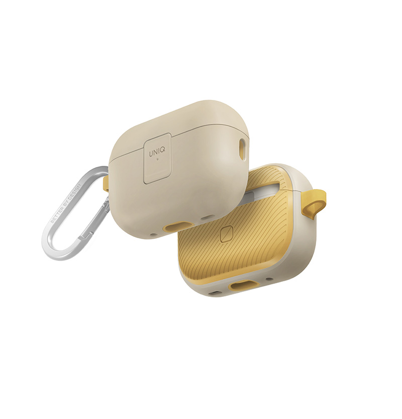 Ốp UNIQ Clyde Cho Airpods Pro Gen 2/1 Có Khóa Cài Hỗ Trợ Sạc Không Dây Hàng Chính Hãng