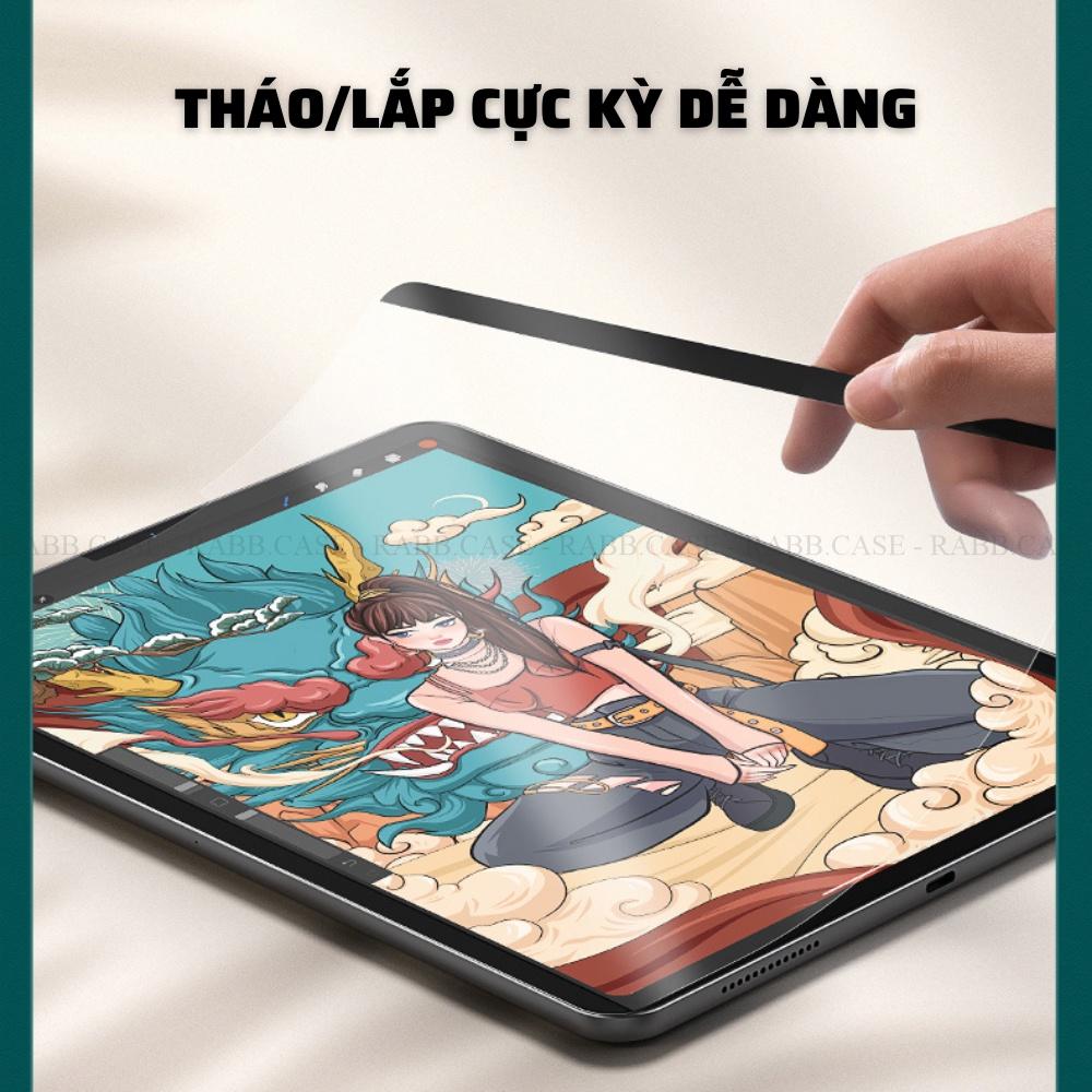 Miếng dán Paperlike nam châm dành cho iPad chống nước, dễ dàng tháo lắp, nam châm từ tính cao hít chặt màn hình