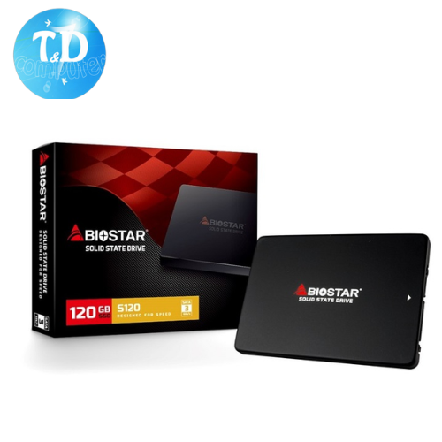 Ổ cứng SSD Biostar 120GB S120 (2.5&quot; Sata III) - Hàng chính hãng Digiworld phân phối