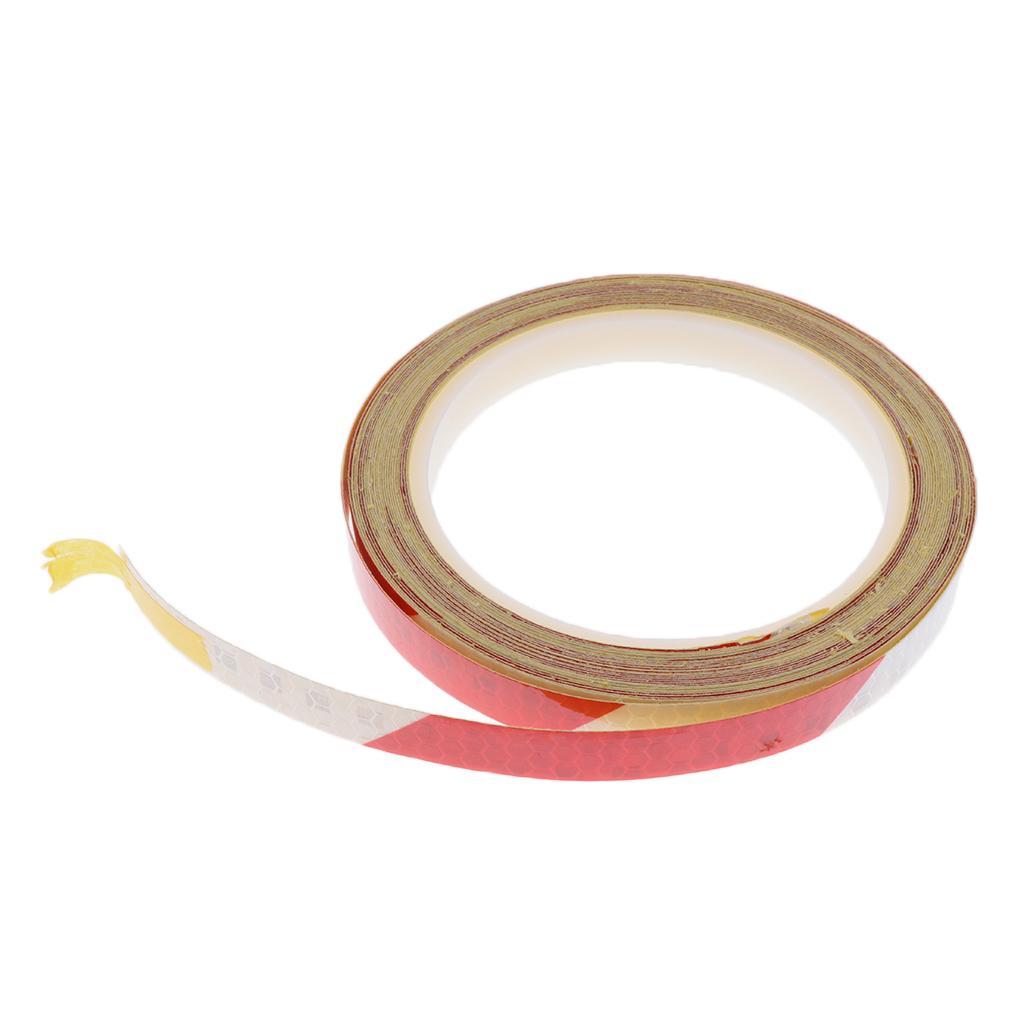 8M Long Cycling Reflective Strips Wheel Rim Sticker Tape Bike Bicycle Motorcycle Car Decal Safty Wheel Reflectors