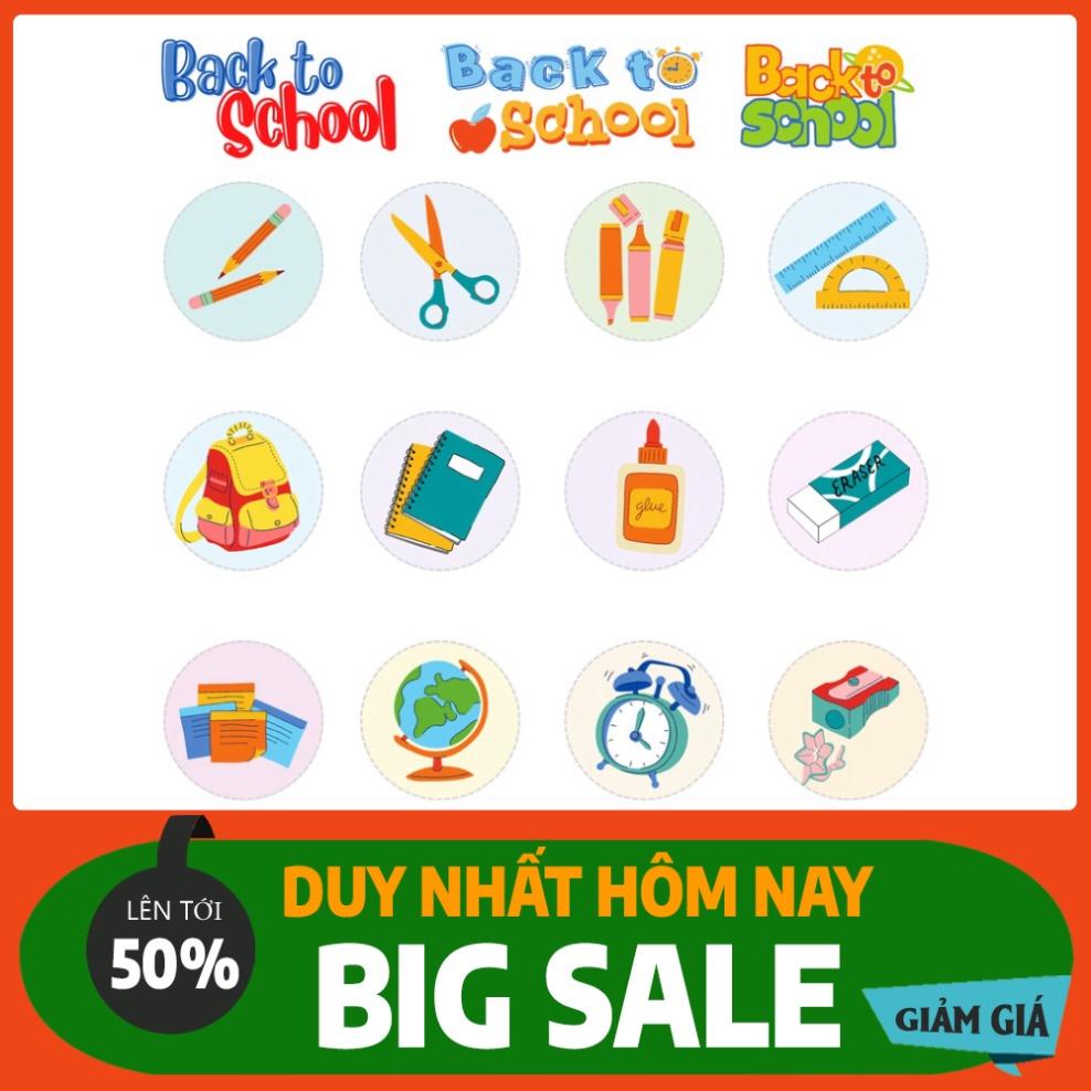 Combo 10 sheet sticker dán đồ chơi cực xinh xắn, phù hợp cho sổ tay, laptop, mũ bảo hiểm và vali.