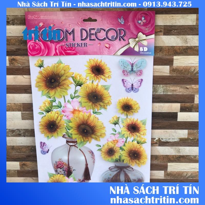 Tranh dán tường 8d hình nổi decor phòng