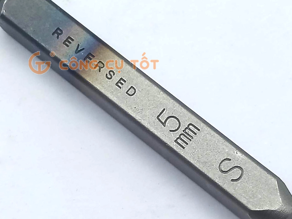 Bộ đóng chữ ngược TOP 5mm