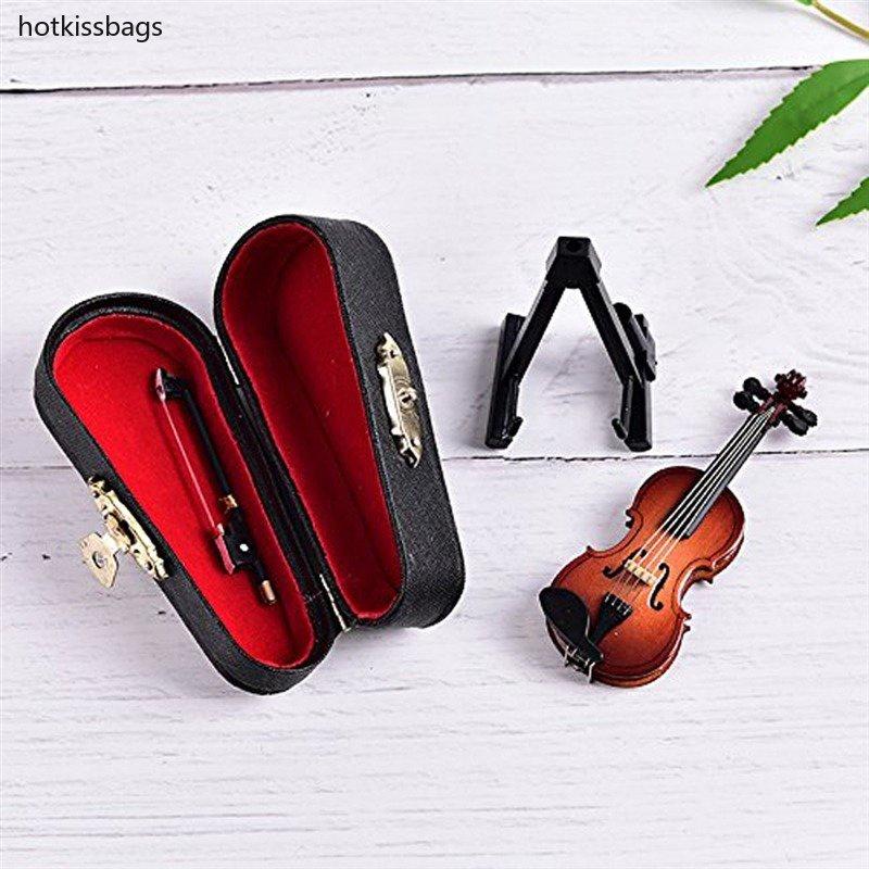 Mô Hình Đàn Violin Mini Làm Thủ Công Dùng Làm Quà Tặng Cho Bé