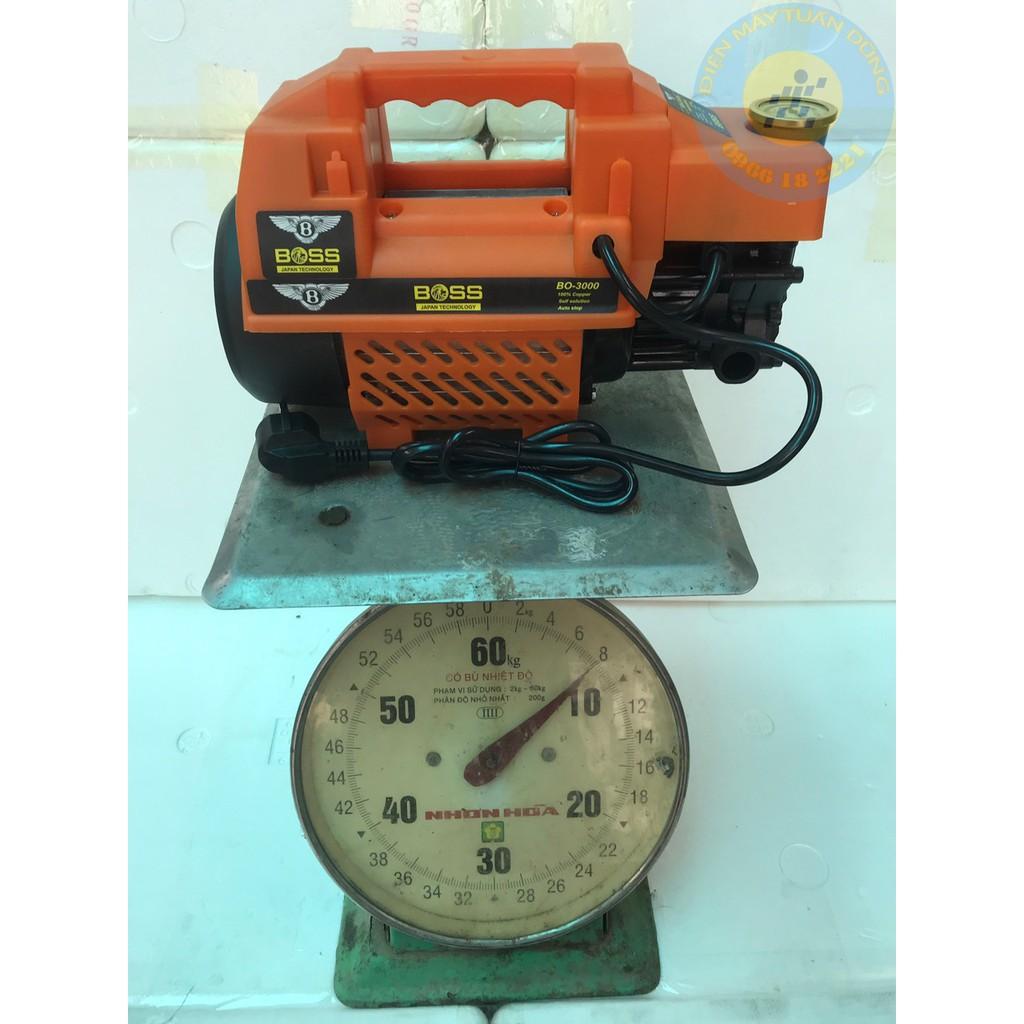 Máy Rửa Xe Máy Boss 3000W TẶNG bình bọt xà phòng