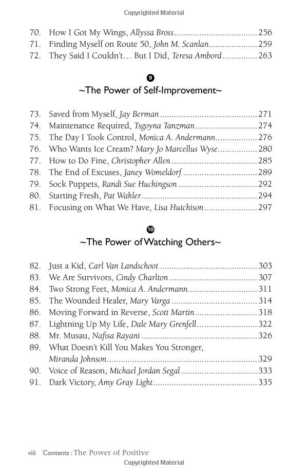 Chicken Soup For The Soul: The Power Of Positive: 101 Inspirational Stories About Changing Your Life Through Positive Thinking