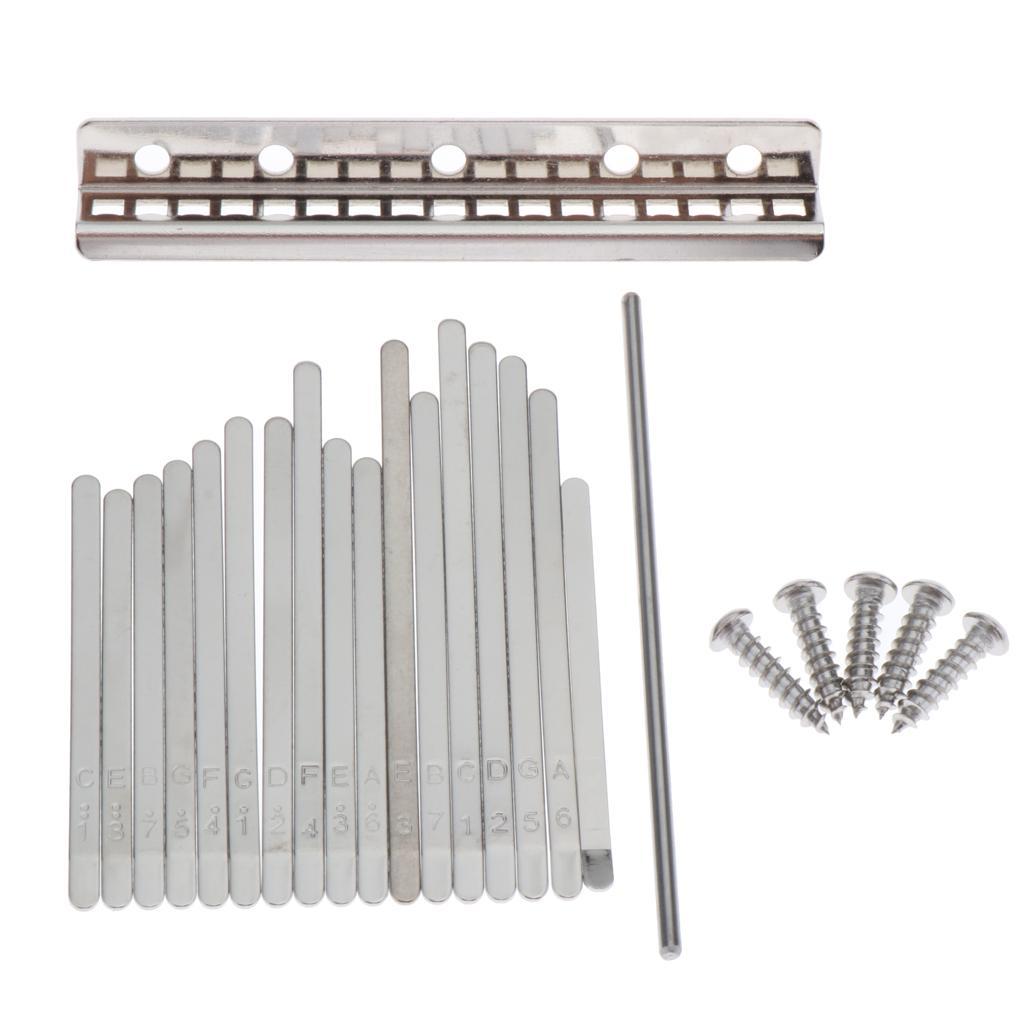 Kalimba 17 Key DIY Thumb Piano Keys Replacement Parts
