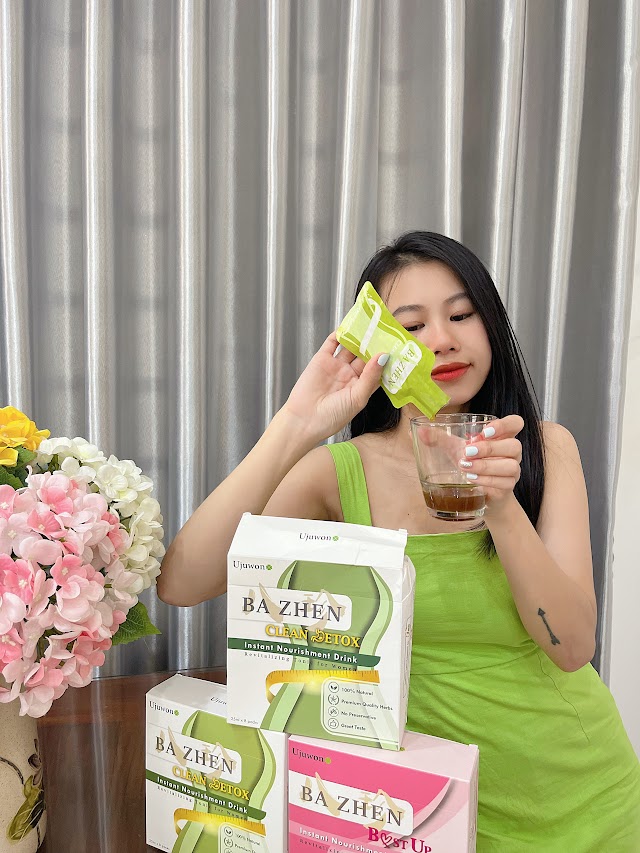 Nước Uống Thảo Mộc Giảm Đau Bụng Kinh Hiệu Quả, Ba Zhen Ujuwon Đài Loan, Detox Thanh Lọc Cơ Thể, Cải Thiện Làn Da, Hỗ Trợ Giảm Cân