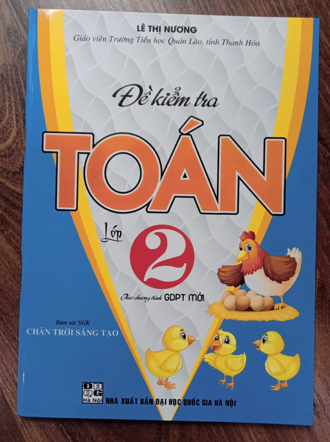 Sách - Đề Kiểm Tra Toán Lớp 2