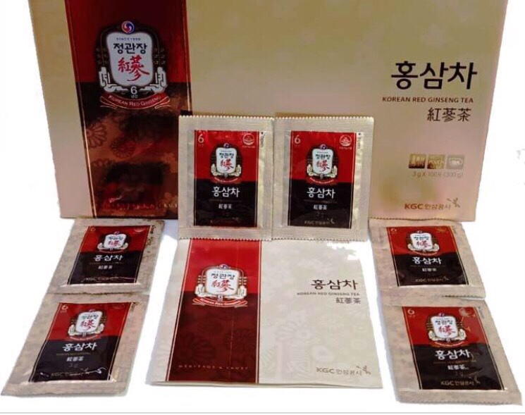 Trà hồng sâm Hàn Quốc KGC 300g-Korean Red Ginseng Tea KGC