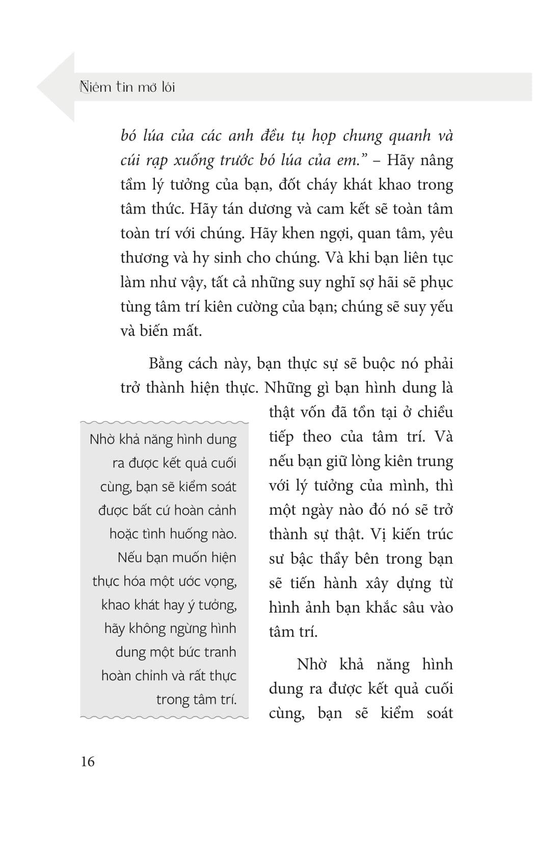 Sách Niềm Tin Mở Lối