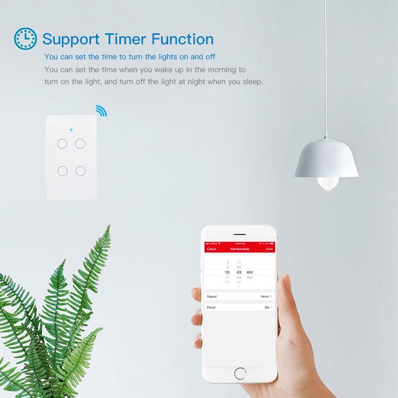 Công Tắc Wifi  RF433 Tuya Smart Life