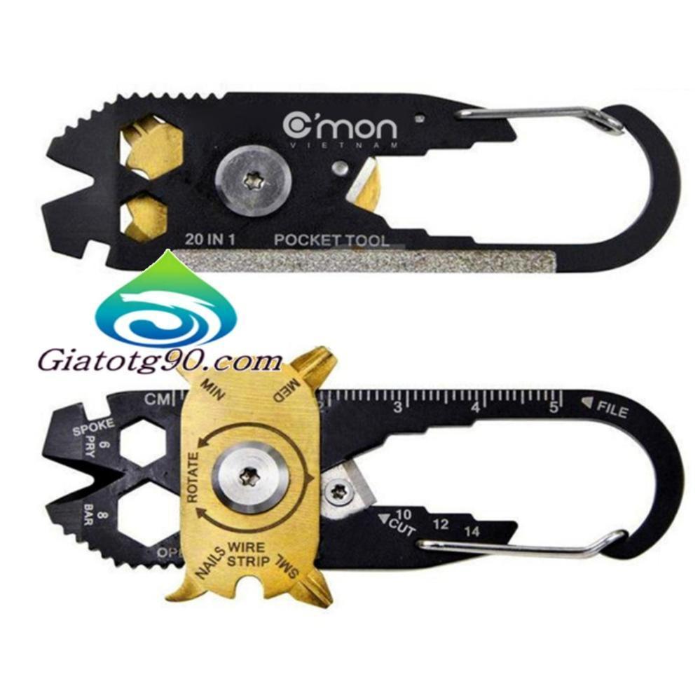 Móc khóa đa năng c'mon tools 20 chức năng trong 1 206436206307