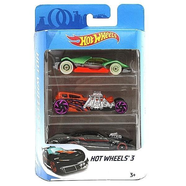 Bộ 3 Siêu Xe Hot Wheels K5904 (Mẫu Sản Phẩm Bên Trong Là Ngẫu Nhiên)