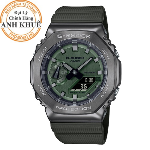 Đồng hồ G-Shock Casio Anh Khuê bảo hành 5 năm GM-2100B-3ADR