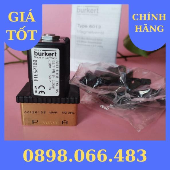 *Giao Toàn Quốc* Van Điện Từ Burkert 6013 A 6.0 xuất VAT