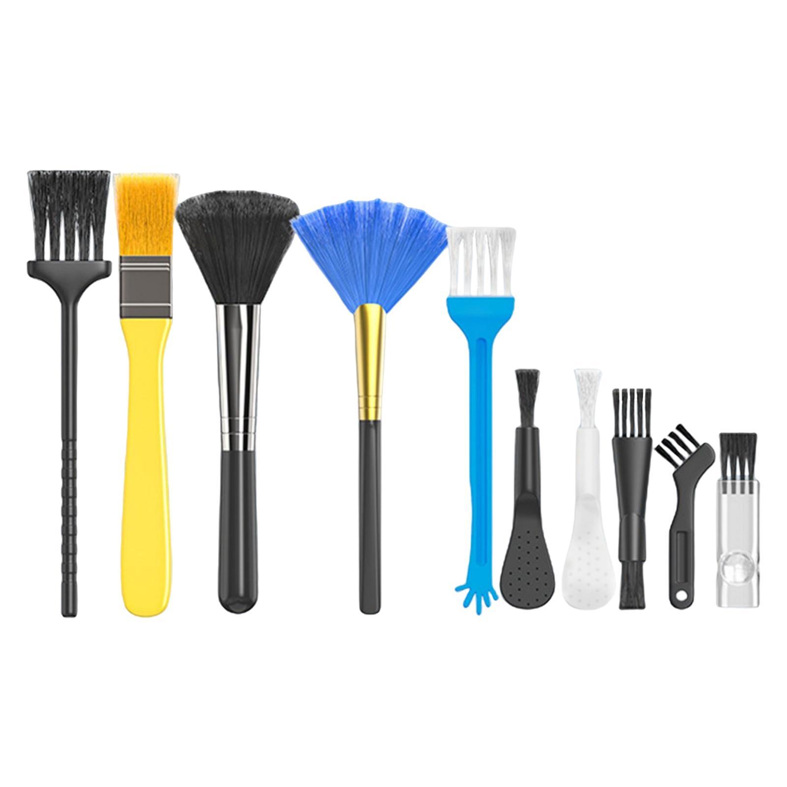 10x Keyboard Brush Kit Cleaner Tools Dust Cleaning for Laptop PC Cellphone