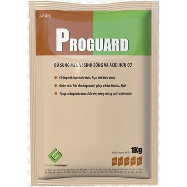 Bột bổ sung men vi sinh cho gia súc gia cầm Proguard Green Pharma (Gói 100g)