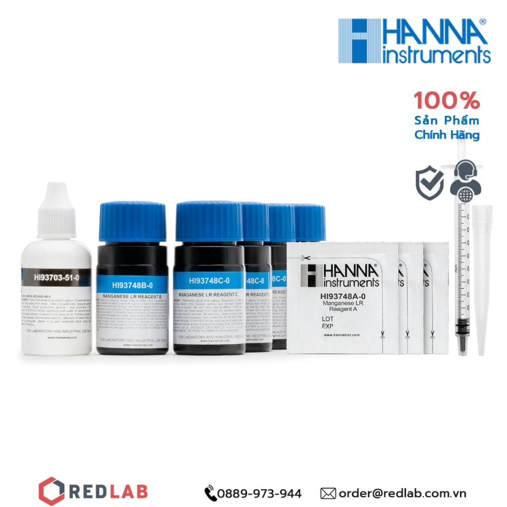 Thuốc thử Mangan thang thấp dùng cho máy đo Hanna HI93748-01