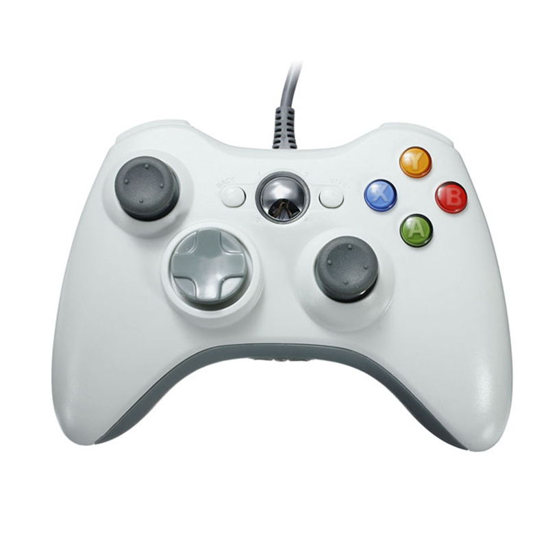 Tay Cầm Chơi Game Có Dây dùng cho PC, Latop, Smart Tivi - Kiểu dáng Xbox 360 - Hỗ trợ rung - Thích hợp chơi Fifa online, Pes, Devil May Cry, Call Of Duty - Hàng Chính Hãng