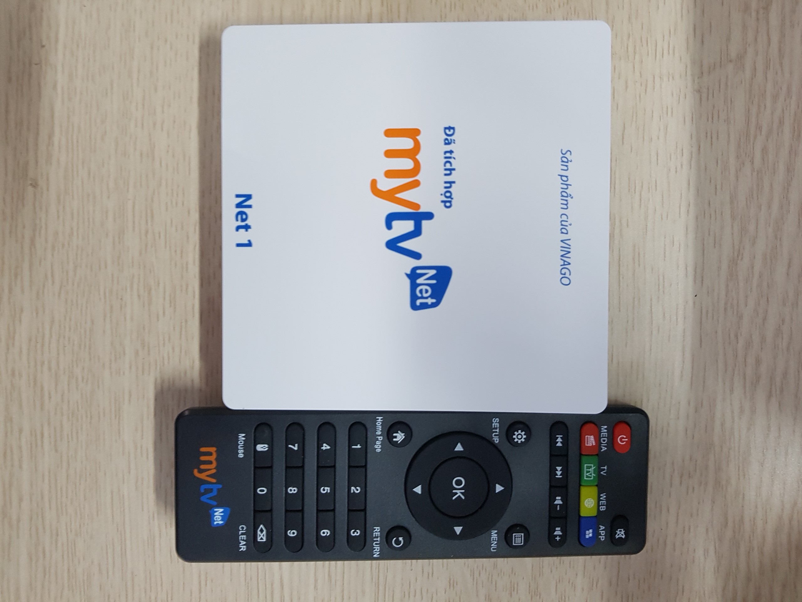 Android MyTV Net RAM 2G- 2020 Tặng Tài khoản HDplay, Android 7.1.2 hỗ trợ điều khiển Giọng nói - Hàng chính hãng