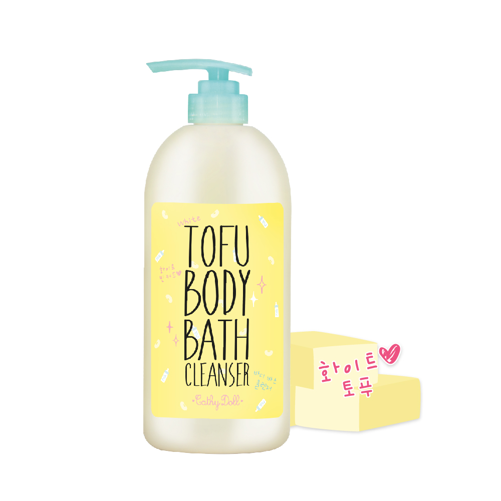 Sữa tắm đậu phụ Cathy Doll White Tofu Body Bath Cleanser 750ml