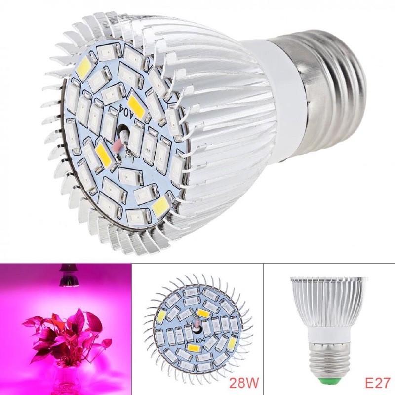 ĐÈN LED TRỒNG CÂY, TRỒNG RAU TRONG NHÀ 28W - LOẠI TỐT