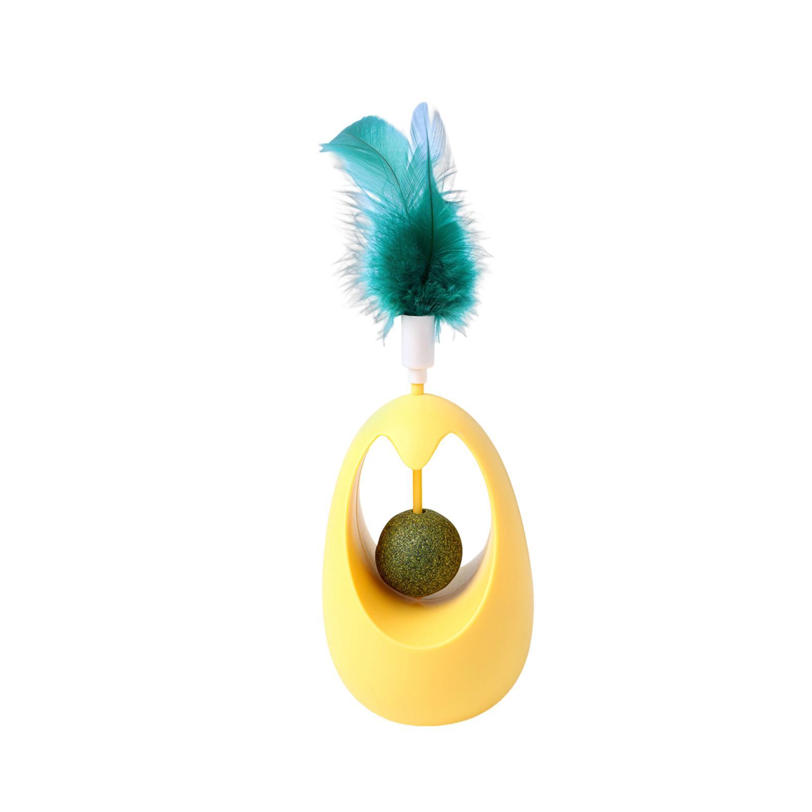Interactive Cat Toys Pet Toy with Catnip Balls for Cats and Kitten Training