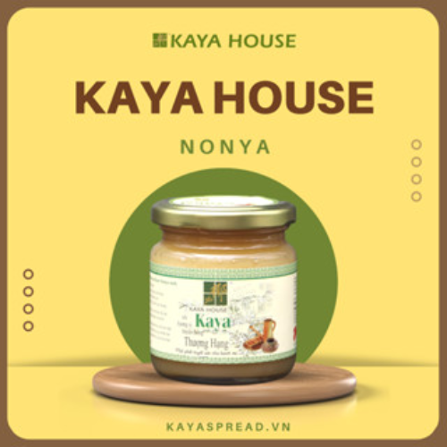 Mứt Kaya Singapore Premium Nonya hũ 240g - Kaya House - Ăn kèm với Sandwich, làm nguyên liệu nấu ăn