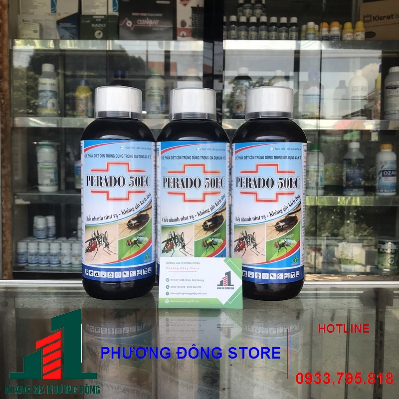 Thuốc diệt muỗi và côn trùng Perado 50EC- 100ml