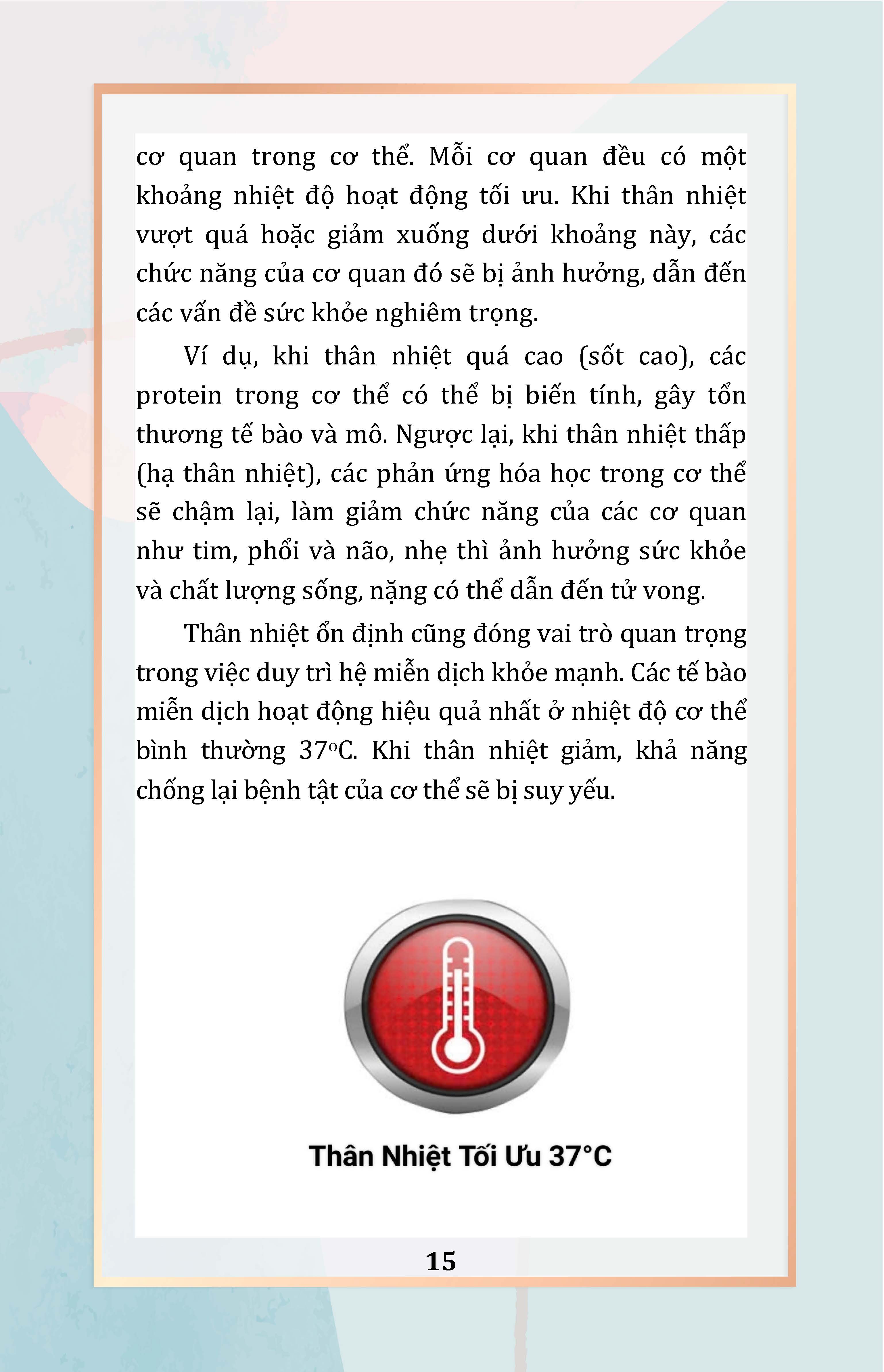 Thân Nhiệt Quyết Định Sinh Lão Bệnh Tử + Thân Nhiệt Năng Lượng Cốt Yếu Của Sự Sống